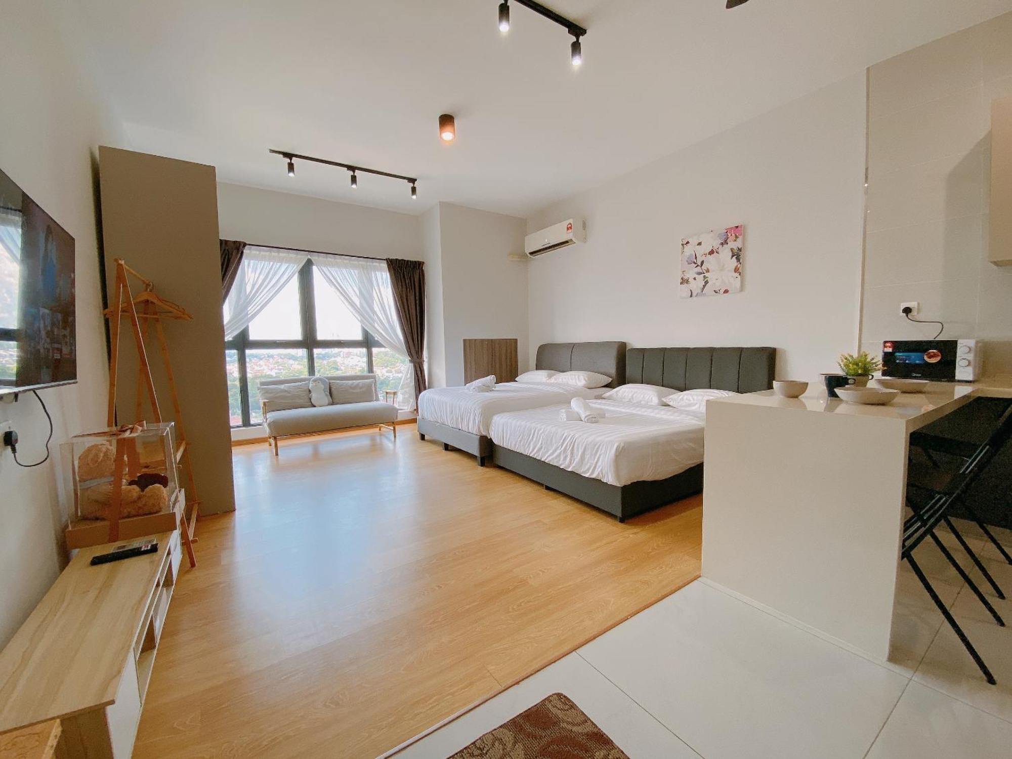 Apartamento Country Garden Danga Bay By Lions Bay Johor Bahru Habitación foto