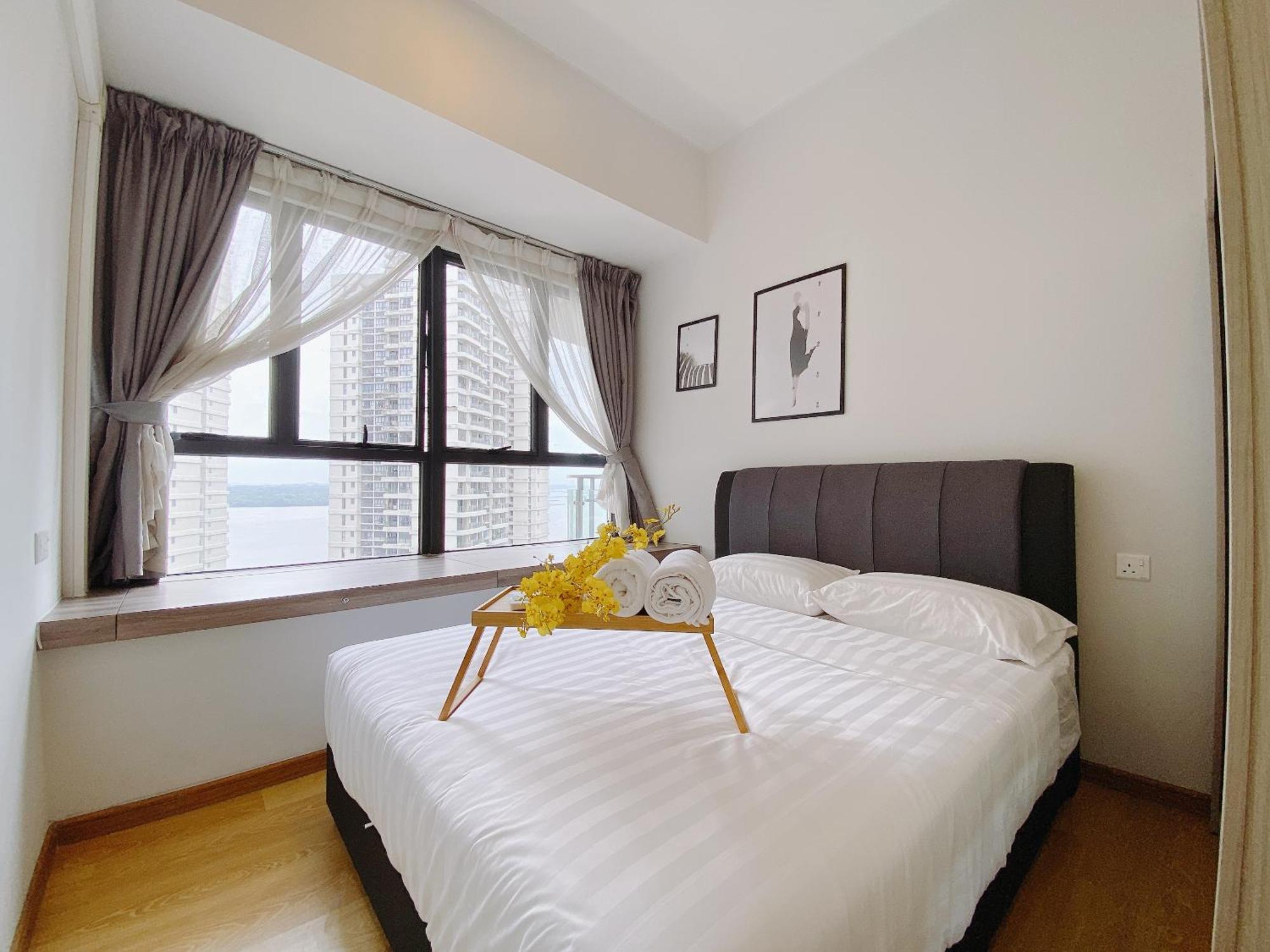 Apartamento Country Garden Danga Bay By Lions Bay Johor Bahru Habitación foto